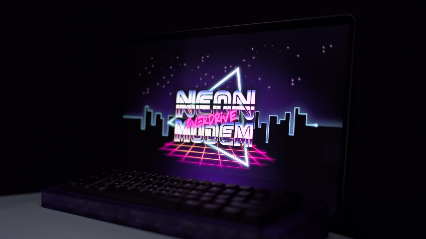 Get the BBS Scene Vibes back with Neon Modem Overdrive